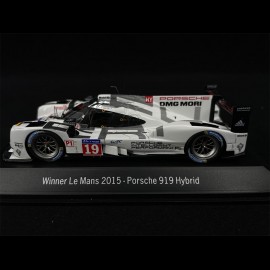 Porsche 919 Hybrid Winner Le Mans 2015 n° 19﻿ 1/43 Spark MAP02031515