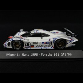Porsche 911 GT1 Winner Le Mans 1998 n° 26 1/43 Spark MAP02029813