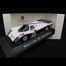 Porsche 962 C LH  Winner Le Mans 1987 n° 17 1/43 Spark MAP020286713