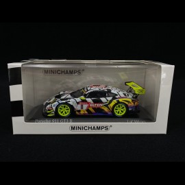 Porsche 911 GT3 R N°8 24h Nürburgring Team Ring Police 2019 1/43 Minichamps 413196088