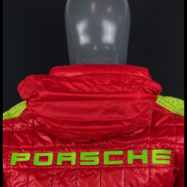 Porsche jacket factory mechanic Seventies style Red Green WAP841F - men