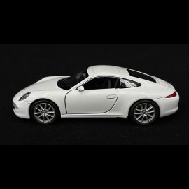 Porsche 911 Type 991 pull back toy Welly white MAP01006720