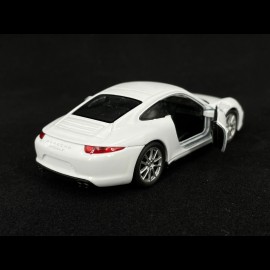 Porsche 911 Type 991 pull back toy Welly white MAP01006720