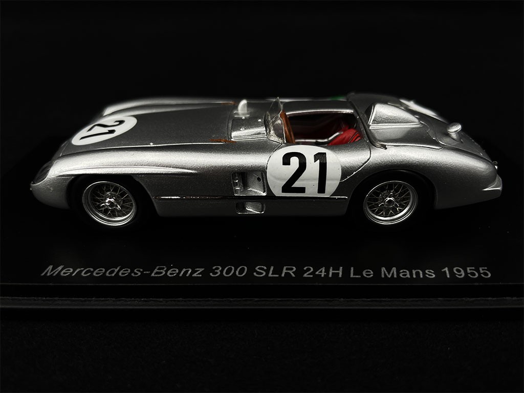Mercedes - Benz 300 SLR n° 21 24h Le Mans 1955 1/43 Spark S4735