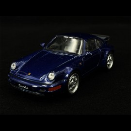 Porsche 911 Turbo Type 964 Spielzeug Reibung Welly kobaltblau MAP01007016