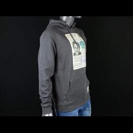 Sweatshirt Steve McQueen License Driving Asphaltgrau Hero Seven - Herren Sweatshirt Steve McQueen License Driving Asphaltgrau Hero Seven - Herren