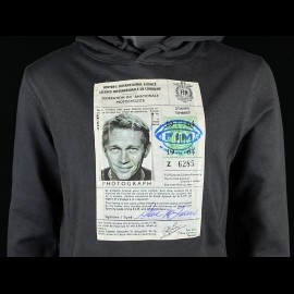 Sweatshirt McQueen License Driving Asphalte Grey Hero Seven - men