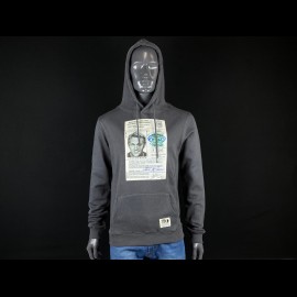Sweatshirt McQueen License Driving Asphalte Grey Hero Seven - men