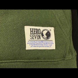 Sweatshirt Steve McQueen License Driving Khaki Hero Seven - Herren