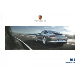 Porsche Brochure  911 Identity Porsche 03/2015 in french WSLC1601000130
