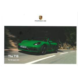 Porsche Brochure 718 11/2020 in english WSLN2101003620