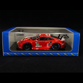 Porsche 911 RSR Type 991 n° 91 24h Le Mans 2020 1/43 Spark S7983
