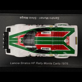 Lancia Stratos HF n° 10 Rallye Monte Carlo 1976 1/43 Spark S9082