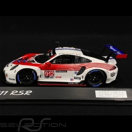 Special numbers / Porsche 911 RSR type 991 n° 912 12h Sebring 2020 1/43 Spark WAP0200110N0FW