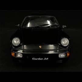 Porsche 911 Type 964 Turbo 3.6 1993 Black 1/18 Solido S1803404