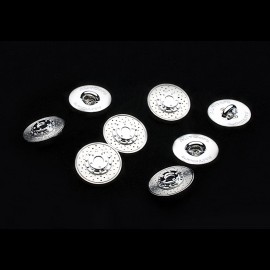 Set of 8 buttons Brake disc Porsche 911 GT3 Steel Autoart 45703