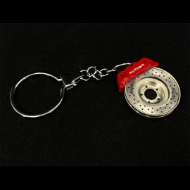 Racing brake disc keyring Porsche 911 GT3 red AutoArt 40081
