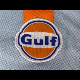 Polo Gulf Racing Pro Stripes gulfblau - Herren