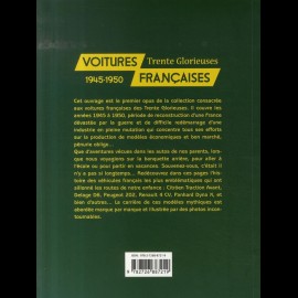 Book Voitures Françaises des Trente Glorieuses 1945-1950 - Xavier Chauvin