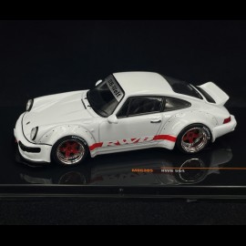 Porsche 911 Type 964 RWB "Rauh-Welt" 1992 Weiß 1/43 Ixo Models MOC305