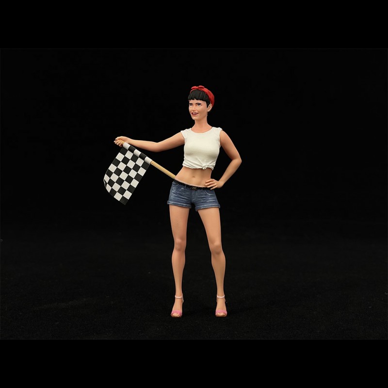 Porsche Gridgirl 1/18 Diorama modell AE180049