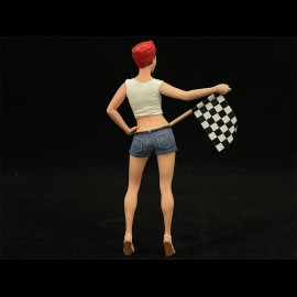 Porsche Gridgirl 1/18 Diorama modell AE180049