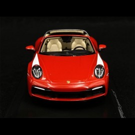 Porsche 911 / 992 Targa 4S n° 50 Indischrot Heritage Special Edition 1/43 Spark WAP0209150N84A