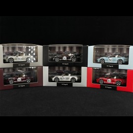 Set of 6 Porsche 911 / 992 Targa 4S n° 50 Heritage Special Edition 1/43 Spark