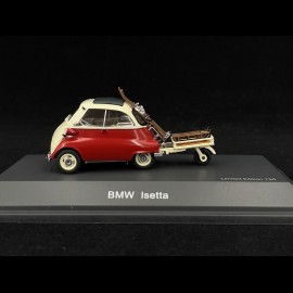 BMW Isetta Export 1959 Japan Red / Feather White 1/43 Schuco 450268200