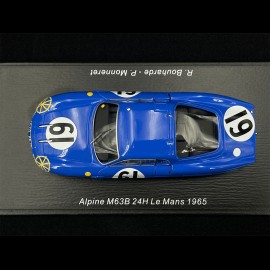 Alpine M63B n°61 24h Le Mans 1965 1/43 Spark S5685