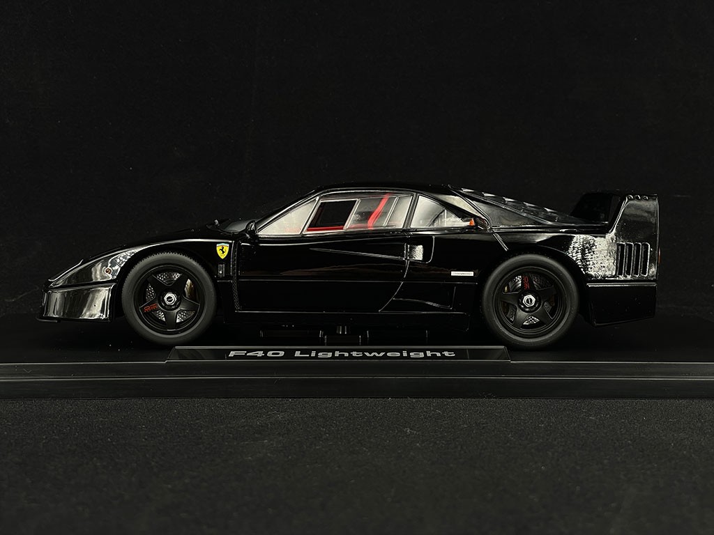 Ferrari F40 Lightweight 1990 Black 1/18 KK-Scale KKDC180812 - Elfershop