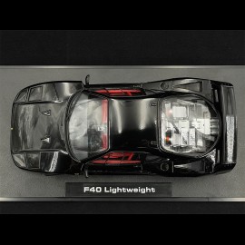 Ferrari F40 Lightweight 1990 Black 1/18 KK-Scale KKDC180812
