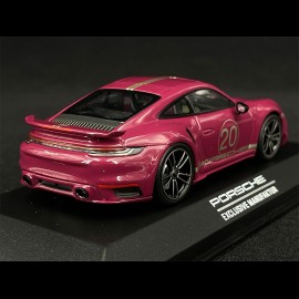 Porsche 911 Turbo S Type 992 2021 20th Anniversary China Rubystern rot 1/43 Minichamps WAP0209080N004