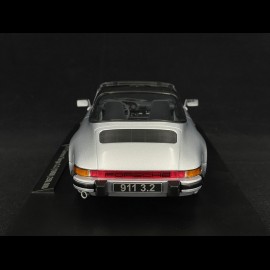 Porsche 911 Carrera 3.2 Targa Jubilee 250.000th exemplary 1988 Diamond Blue 1/18 KK-Scale KKDC180713