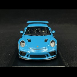 Porsche 911 GT3 RS Type 991 2018 Miami Blue 1/43 Minichamps 413067047