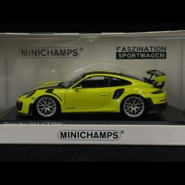 Porsche 911 GT2 RS Weissach Package Type 991 2018 Acidgrün 1/43 Minichamps 413067281