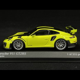 Porsche 911 GT2 RS Weissach Package Type 991 2018 Acid Green 1/43 Minichamps 413067281