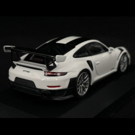 Porsche 911 GT2 RS Weissach Package Type 991 2018 White 1/43 Minichamps 413067278