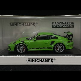 Porsche 911 GT3 RS Type 991 2018 Lizardgrün 1/43 Minichamps 413067044