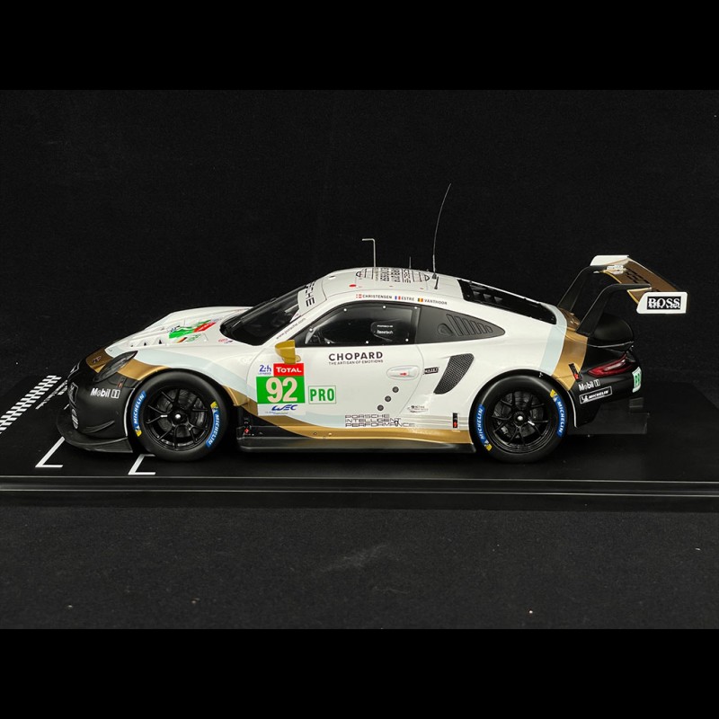 Porsche 911 RSR Type 911 n°92 24h Le Mans 2019 1/18 Ixo LEGT18024