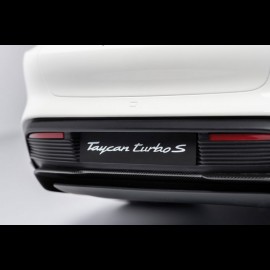 Porsche Taycan Turbo S 2020 White 1/8 Minichamps 800660000