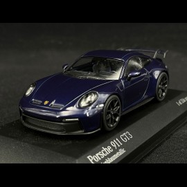 Porsche 911 GT3 Type 992 Enzianblaumetallic 1/43 Minichamps 410069206