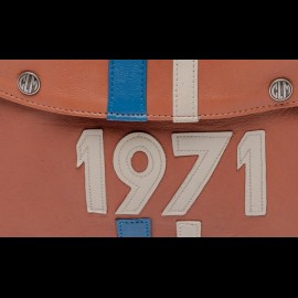 Big Leather Bag Steve McQueen 24H Du Mans Matt Havane