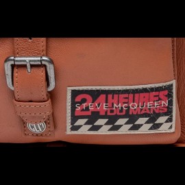 Big Leather Bag Steve McQueen 24H Du Mans Matt Havane