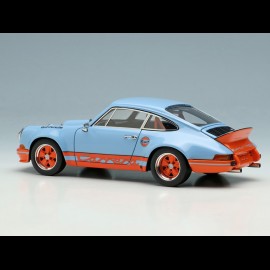Porsche 911 Carrera RSR 2.8 1973 Duck Tail Gulfblau / Orange 1/43 Make Up Models VM024L
