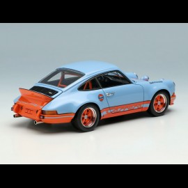 Porsche 911 Carrera RSR 2.8 1973 Duck Tail Gulf blue / Orange 1/43 Make Up Models VM024L