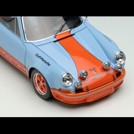 Porsche 911 Carrera RSR 2.8 1973 Duck Tail Gulfblau / Orange 1/43 Make Up Models VM024L