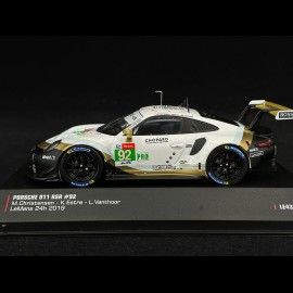 Porsche 911 RSR Type 991 n°92 24h Le Mans 2019 1/43 Ixo Models LEGT43060