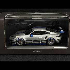 Porsche 911 GT3 Cup Type 992 2021 GT Silber / Sharkblau 1/43 Minichamps WAP0209920NGT3