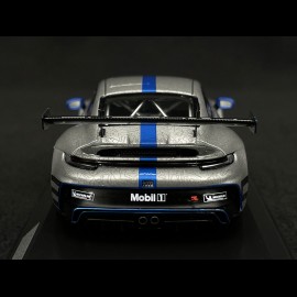Porsche 911 GT3 Cup Type 992 2021 GT Silver / Shark Blue 1/43 Minichamps WAP0209920NGT3